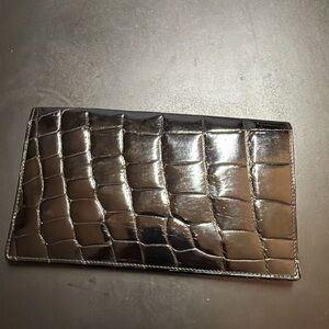 Vintage Nile Crocodile Wallet- made in Austria for Saks.